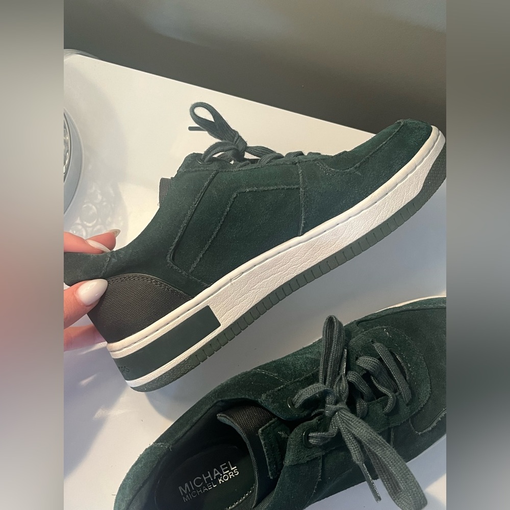 Michael Kors velvet sneakers